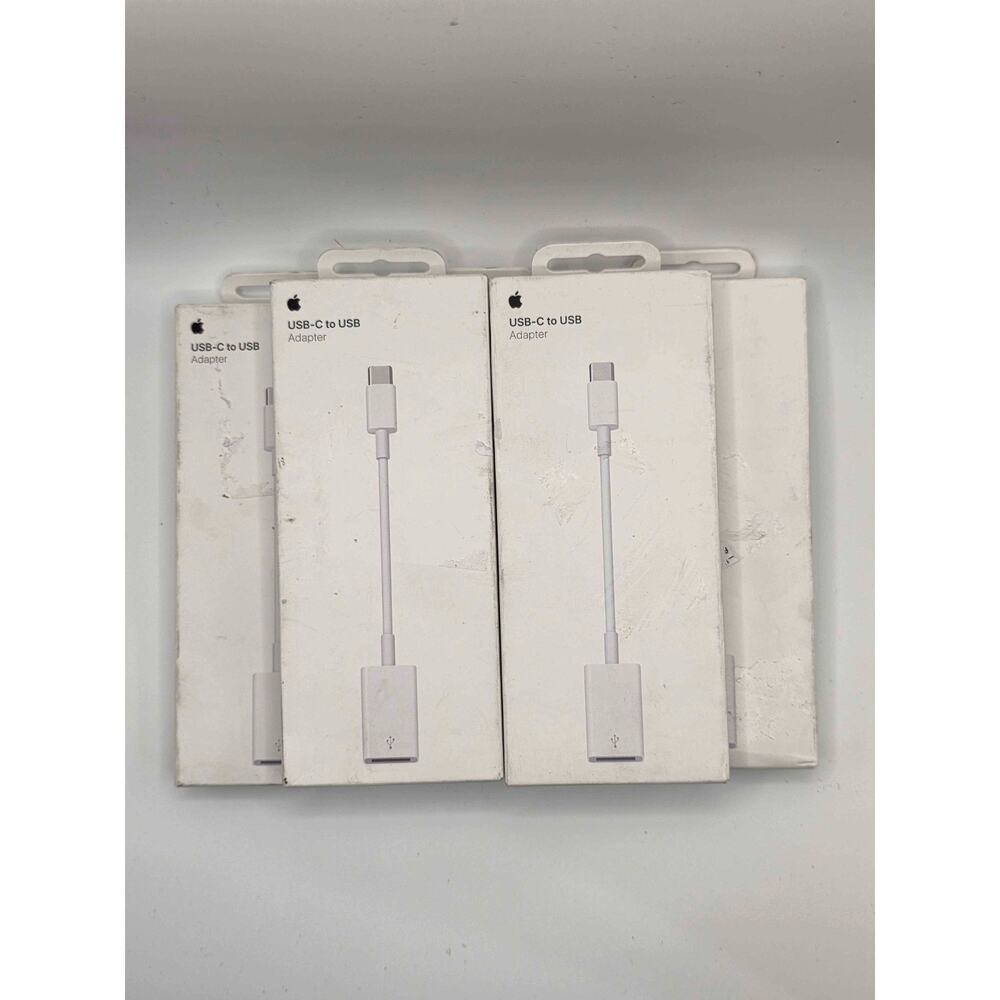 Apple USB-C to USB Adapter Genuine New in Box (BOXES HAVE WEAR BUT SEALED)